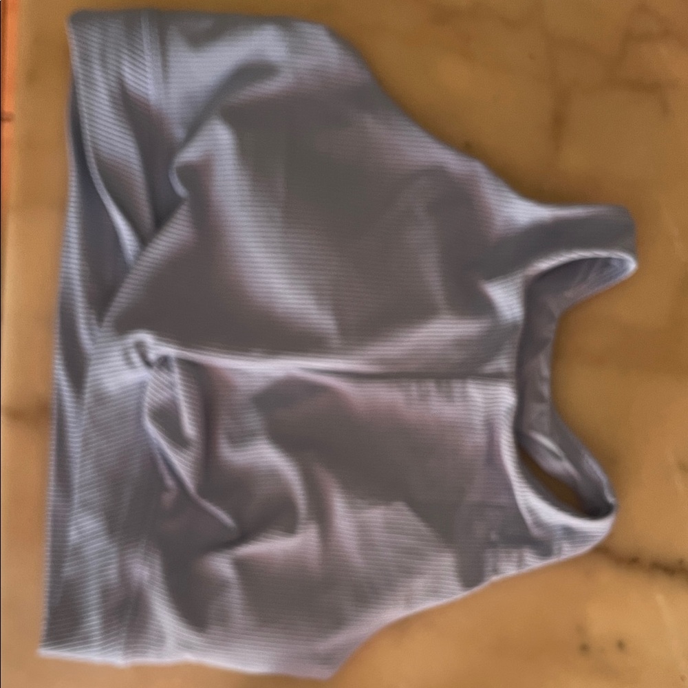 Women's Gray Bikini Top and Bottom